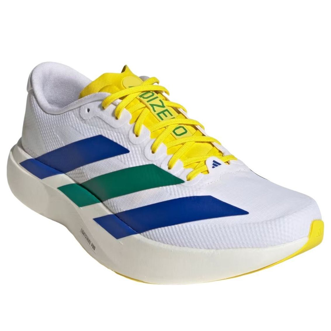 adidas Adizero Evo SL Woven 'White Yellow Royal Blue' KI1451