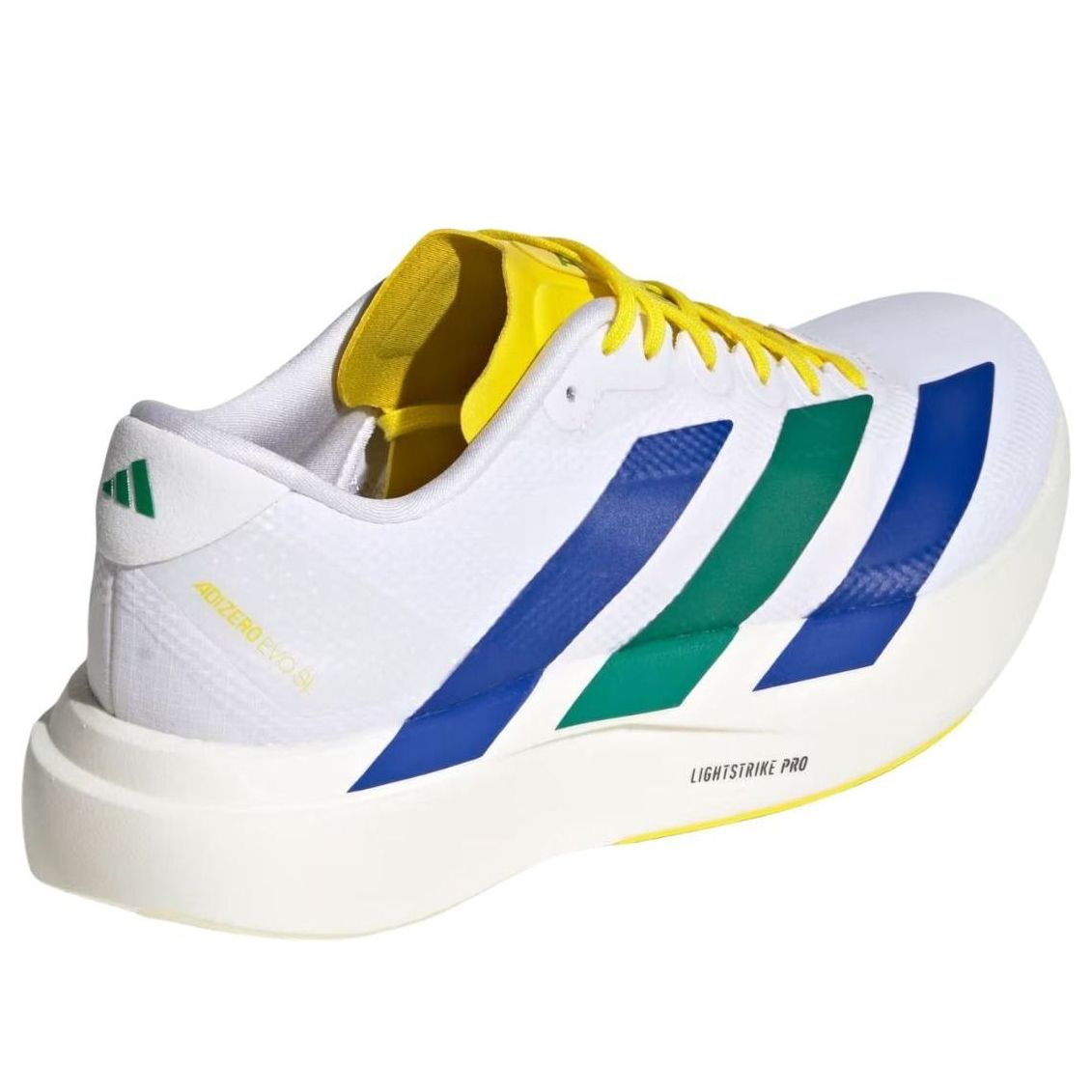 adidas Adizero Evo SL Woven 'White Yellow Royal Blue' KI1451