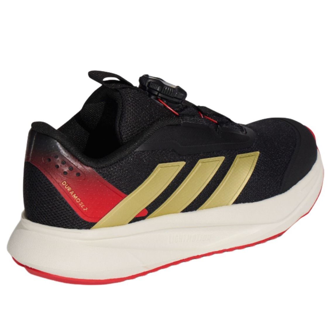(GS) adidas Duramo SL2 Habu K 'Black Red Gold' KI4120