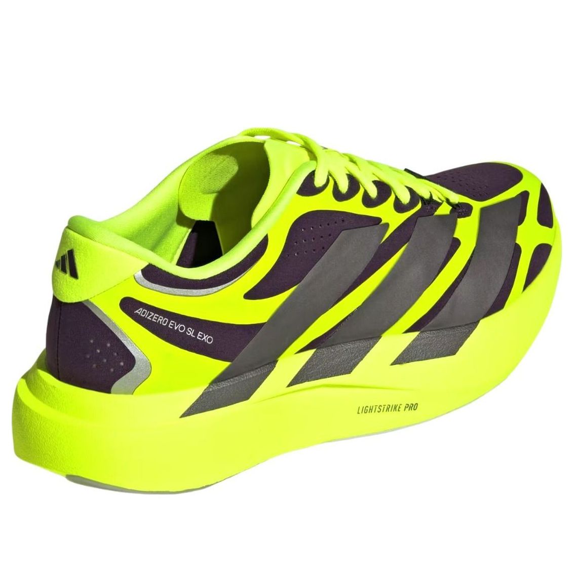 adidas Adizero Evo SL EXO 'Aurora Plum Solar Yellow' KI4772