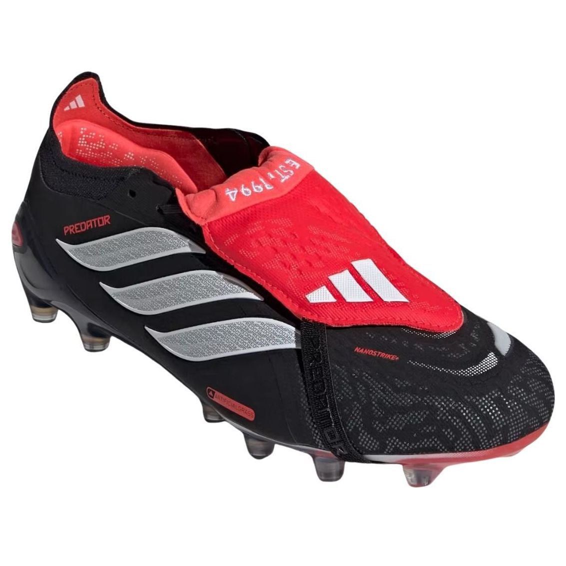 adidas Predator Elite Fold-Over Tongue AG 'Black White Lucid Red' KI6296
