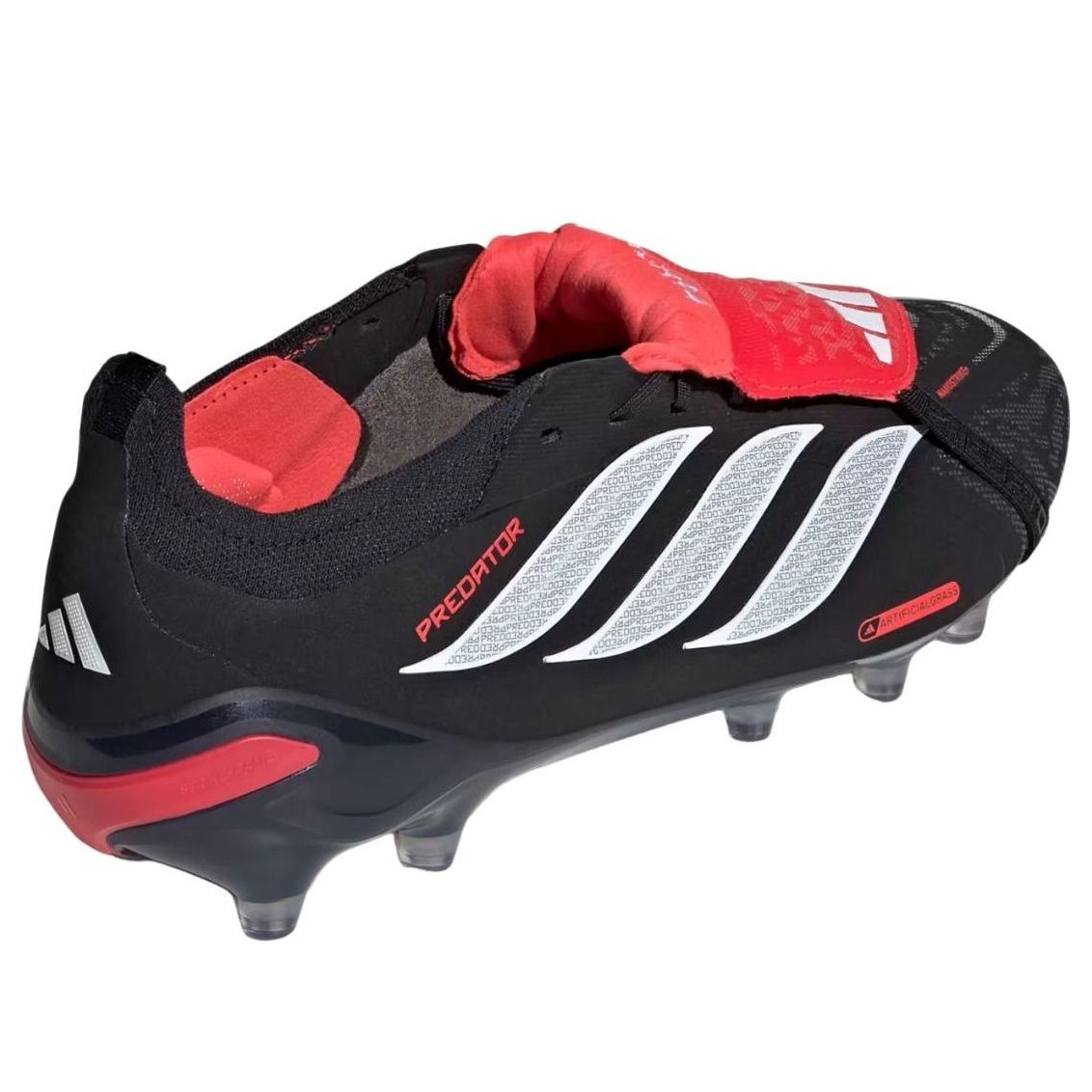 adidas Predator Elite Fold-Over Tongue AG 'Black White Lucid Red' KI6296