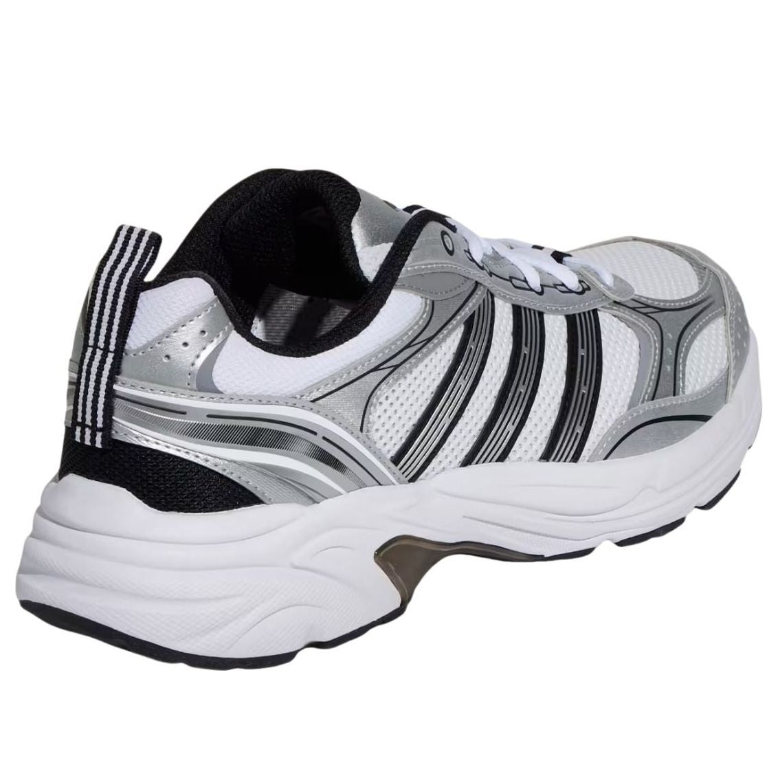 adidas Neon Flux 'White Silver Metallic Black'  KI6371