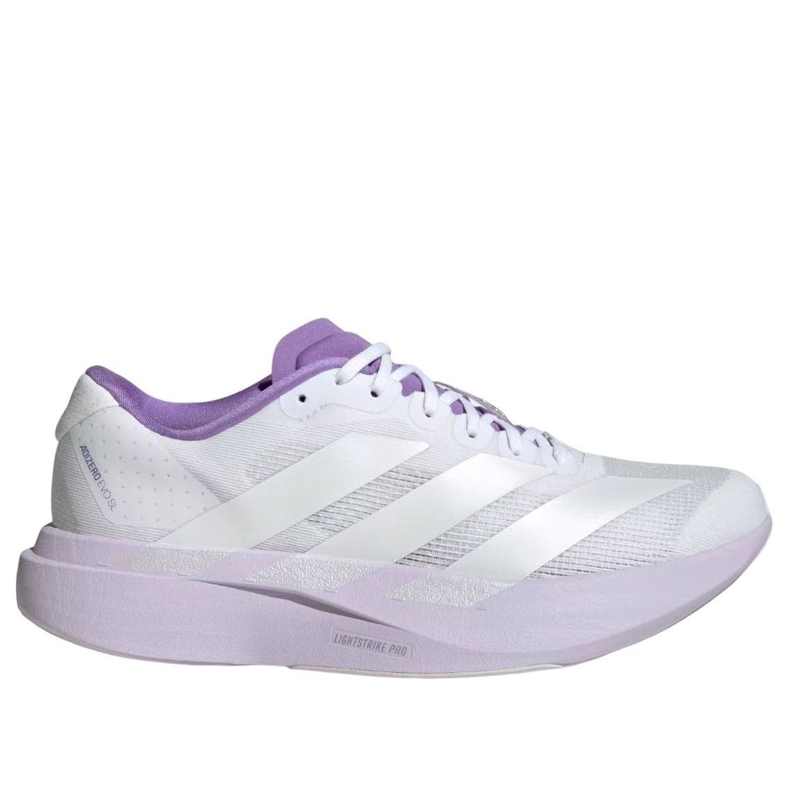 (WMNS) adidas Adizero Evo SL 'White Purple Mint' KI6958