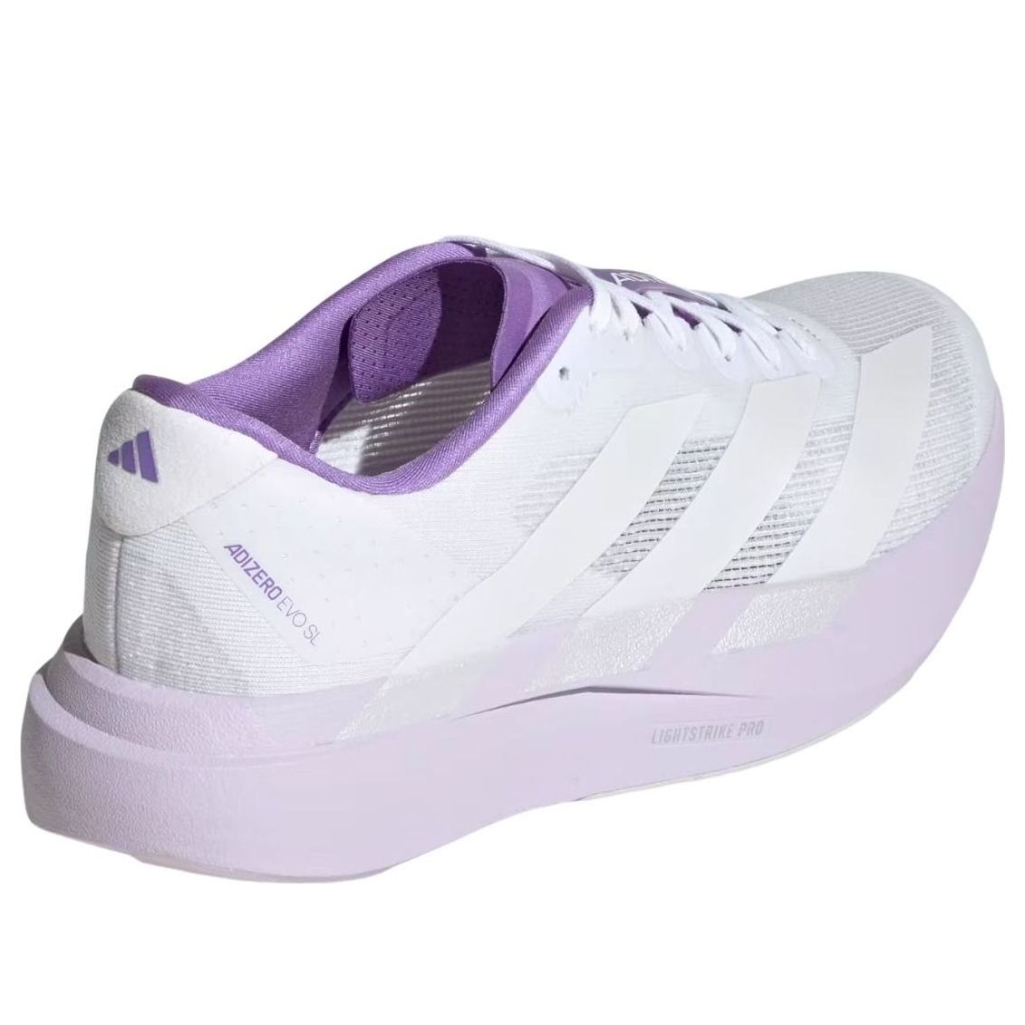 (WMNS) adidas Adizero Evo SL 'White Purple Mint' KI6958