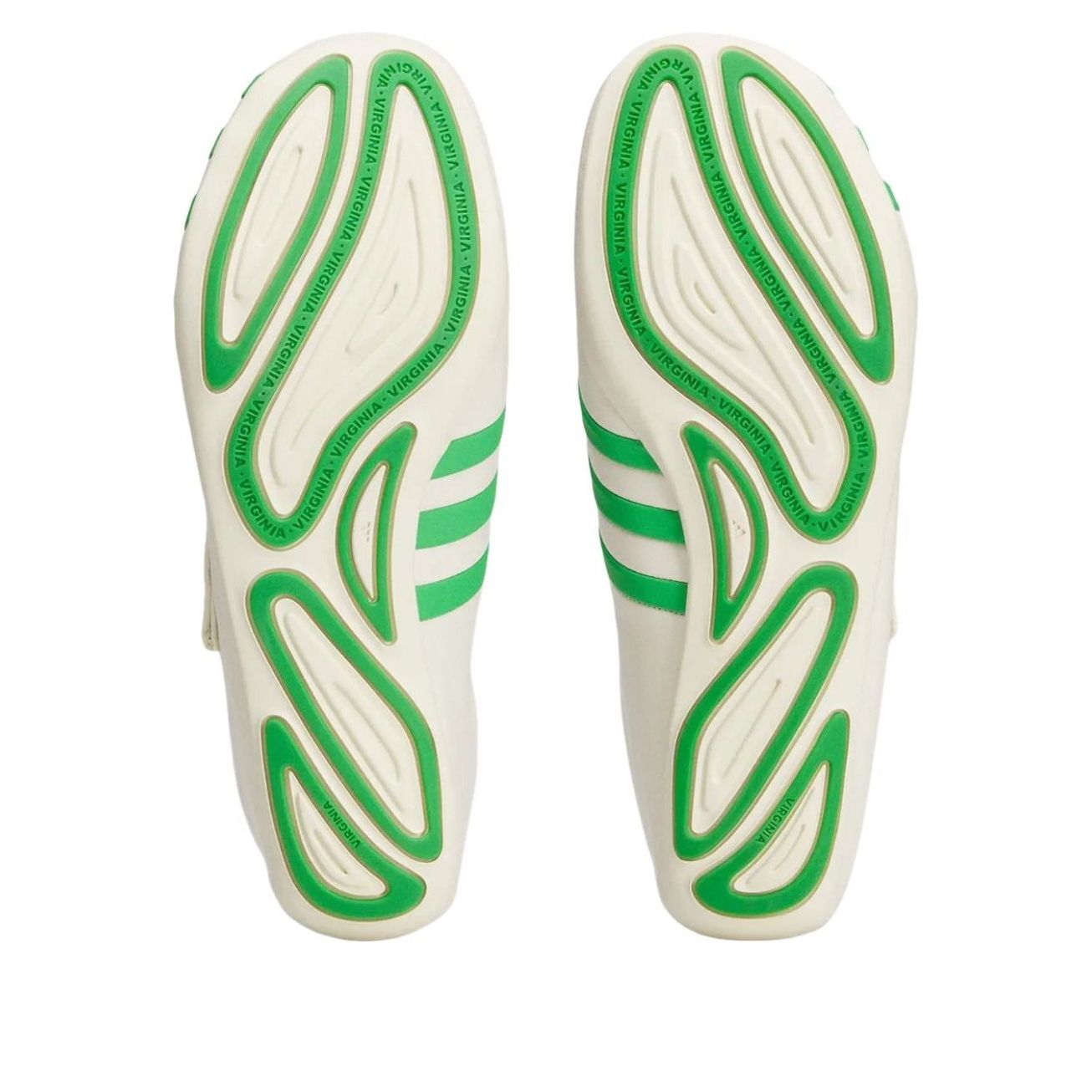 adidas x Pharrell Williams Vario Flat Earther 'Cloud White Core Green' KI7669