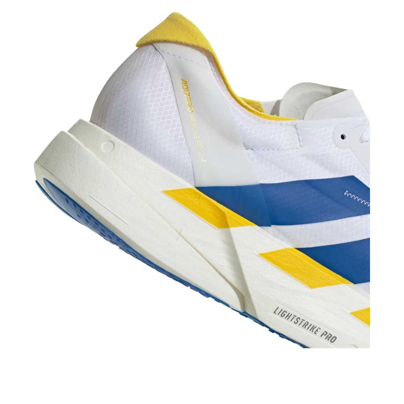 adidas Adizero Adios Pro 4 'White Blue Yellow' KI9388