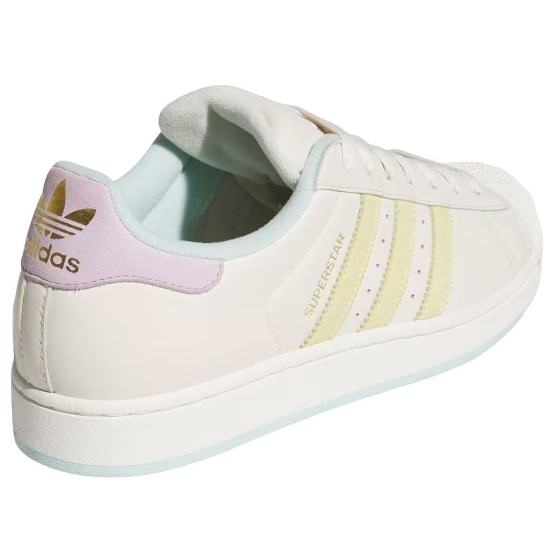 adidas Superstar II 'White Yellow Mint' KJ0445