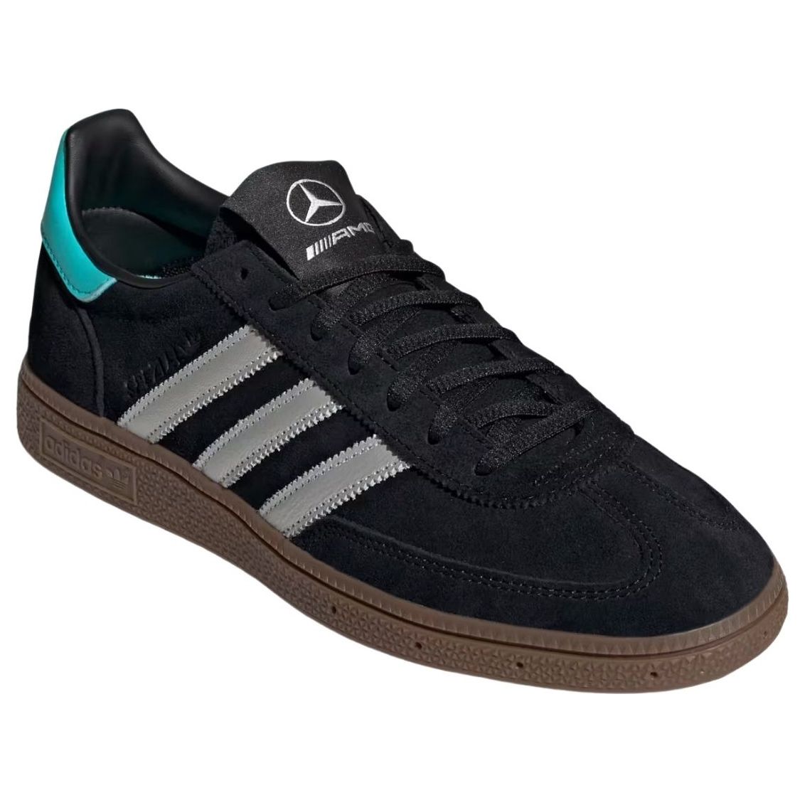 adidas Handball Spezial Mercedes 'Black Silver Gum'  KJ1185