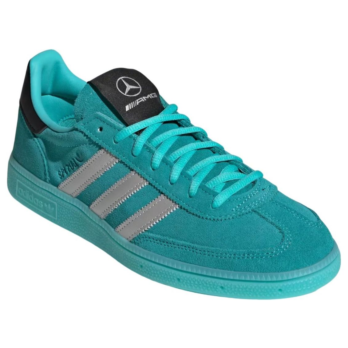 adidas Handball Spezial Mercedes 'Semi Mint Rush Silver'  KJ1186