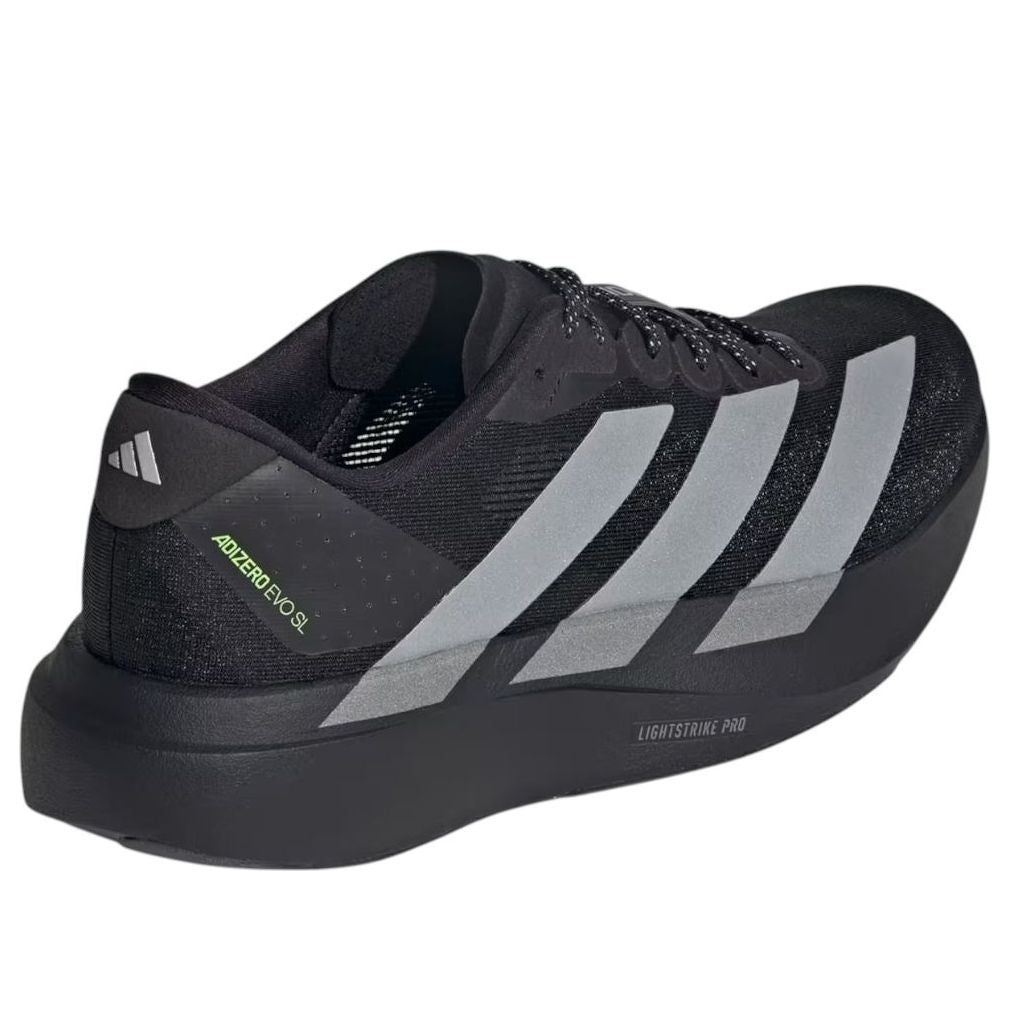 adidas Adizero Evo SL 'Black Silver Metallic Signal Green' KJ1365