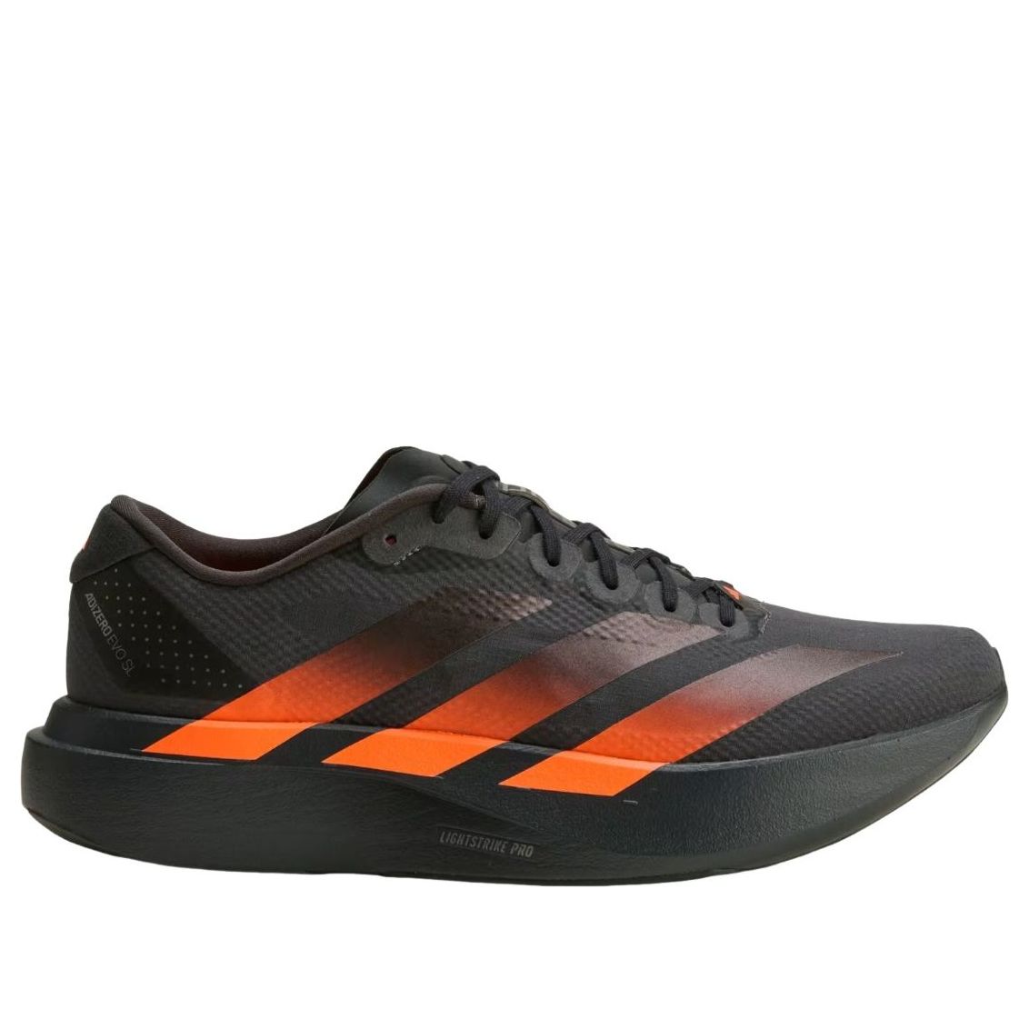 adidas Adizero Evo SL Woven 'Carbon Black Lucid Orange' KJ1995