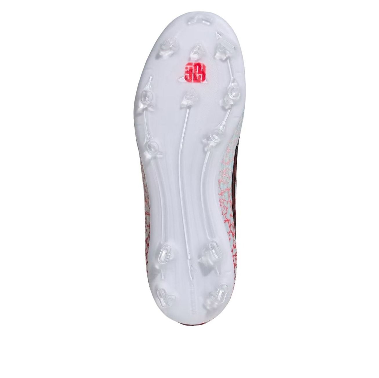 (PS) adidas F50 League Laceless FG 'White Black Lucid Red' KJ3780