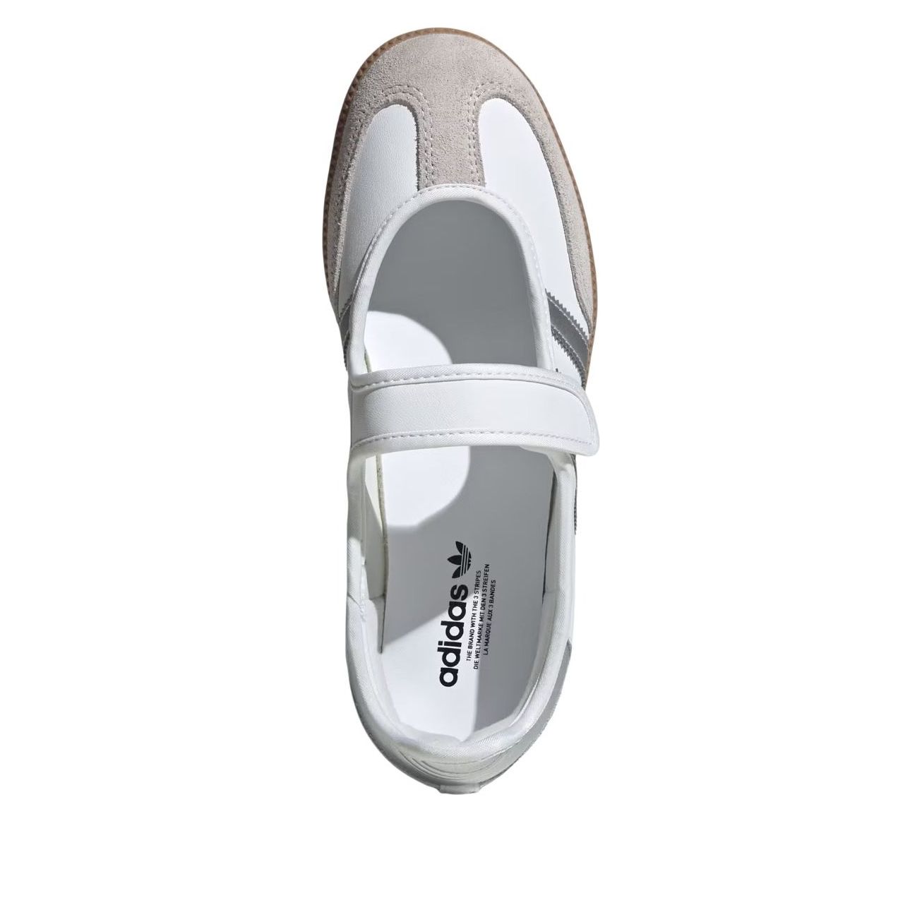 (WMNS) adidas Samba Jane 'White Silver Metallic' KJ3785