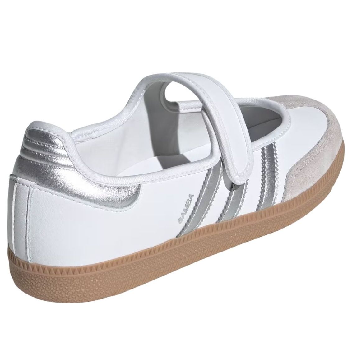 (WMNS) adidas Samba Jane 'White Silver Metallic' KJ3785