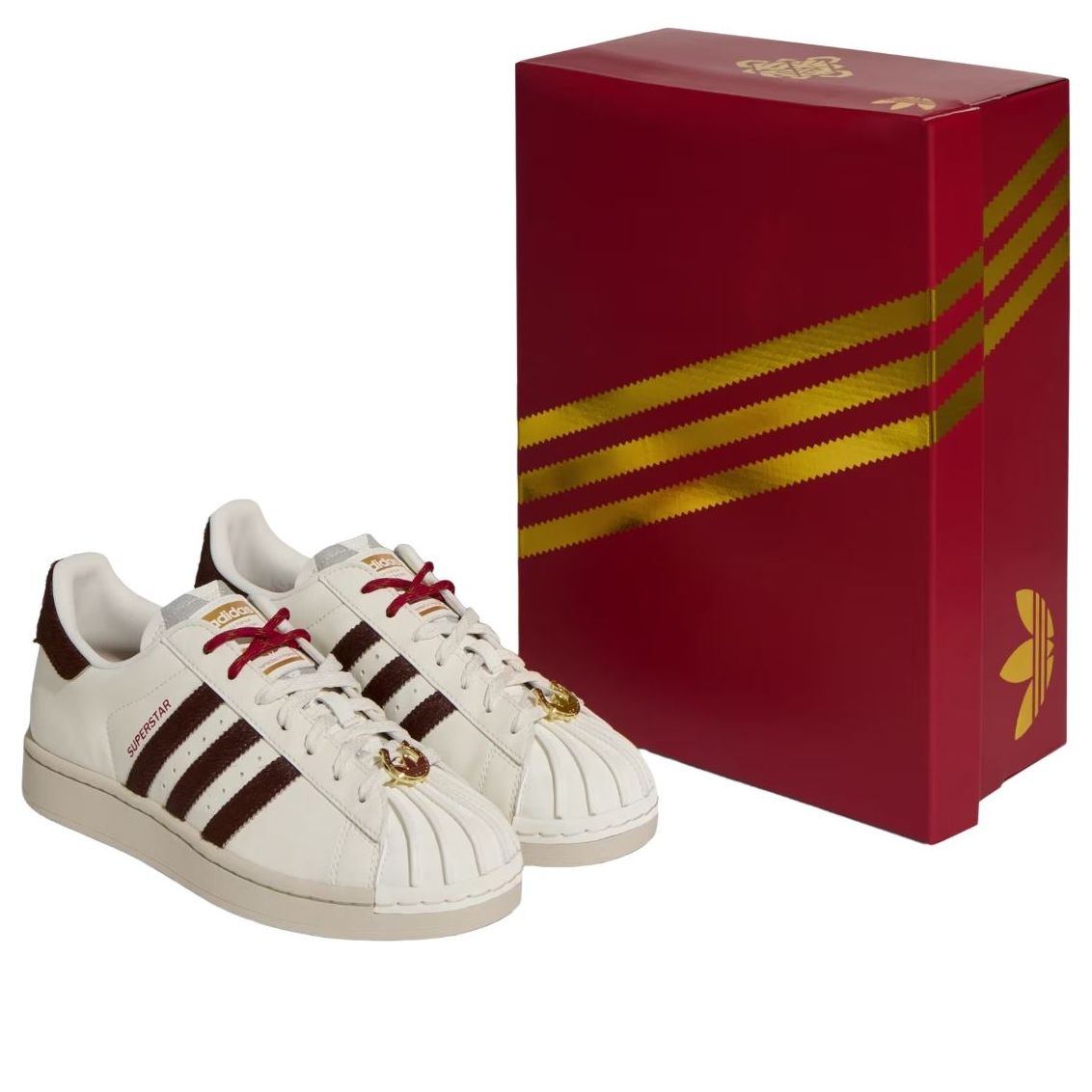 (WMNS) adidas Superstar II 'White Preloved Brown Alumina' KJ6293