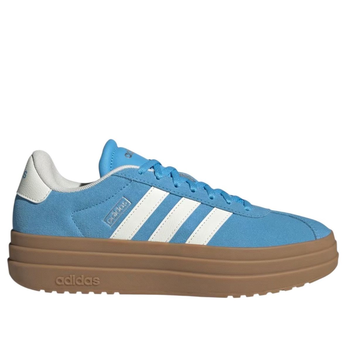 (WMNS) adidas VL Court Bold 'Semi Blue Burst Gum'  KJ6855
