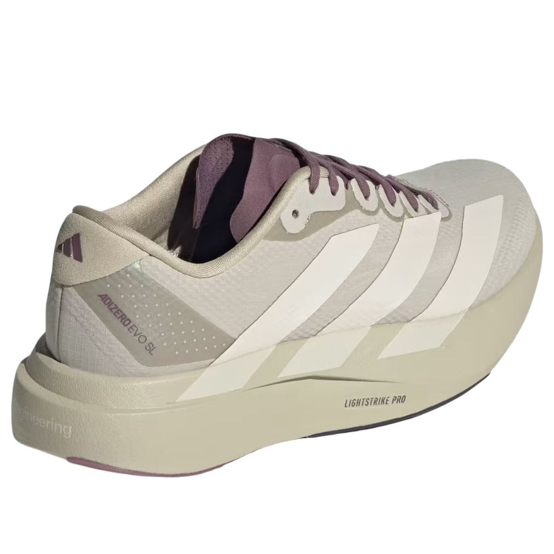 (WMNS) adidas Adizero Evo SL 'Putty Grey Alumina Shadow Fig' KJ8803