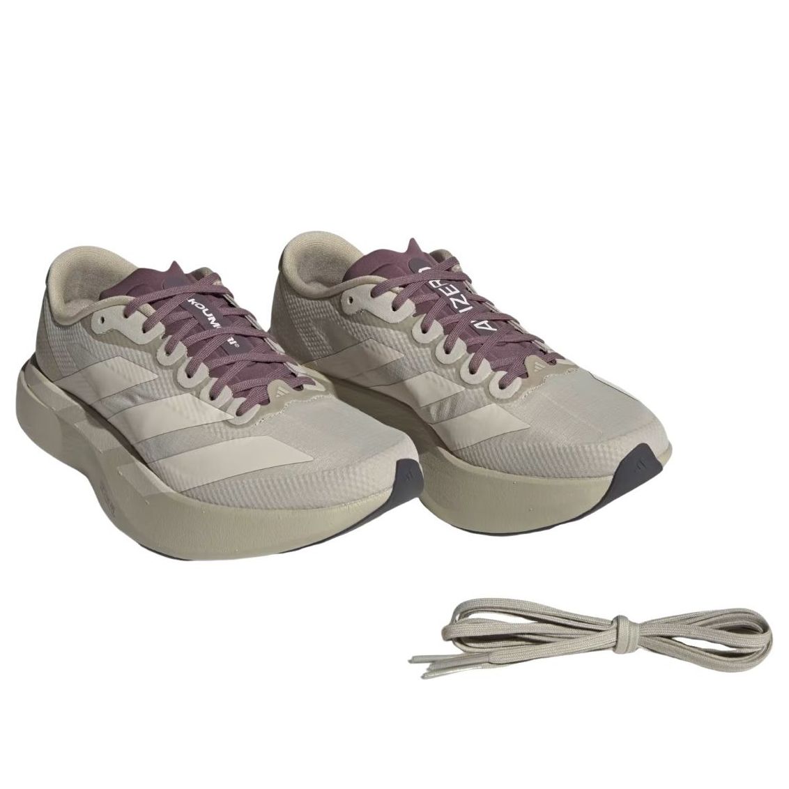 (WMNS) adidas Adizero Evo SL 'Putty Grey Alumina Shadow Fig' KJ8803