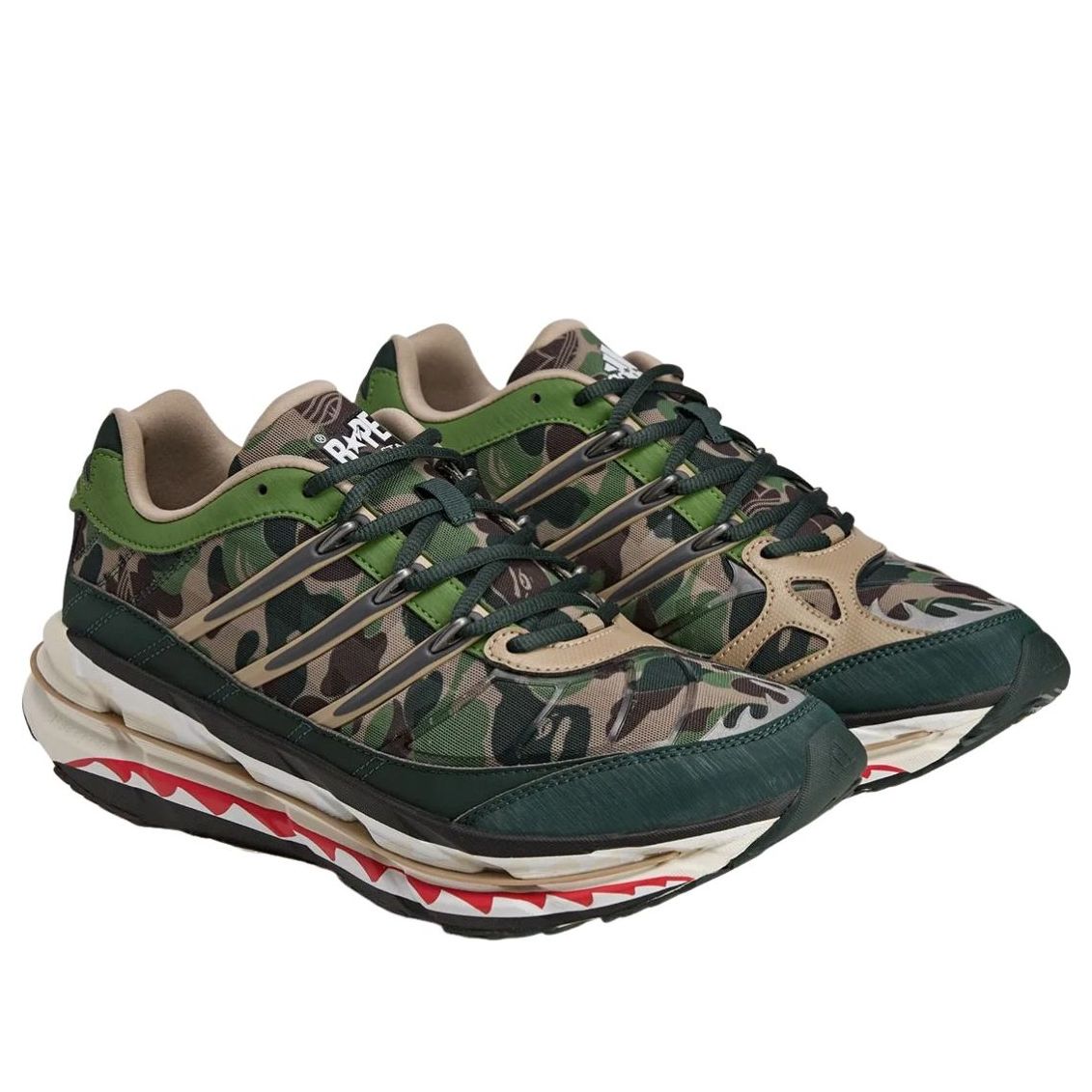 adidas x A Bathing Ape Adistar HRMY 'Green Camo' KJ8850
