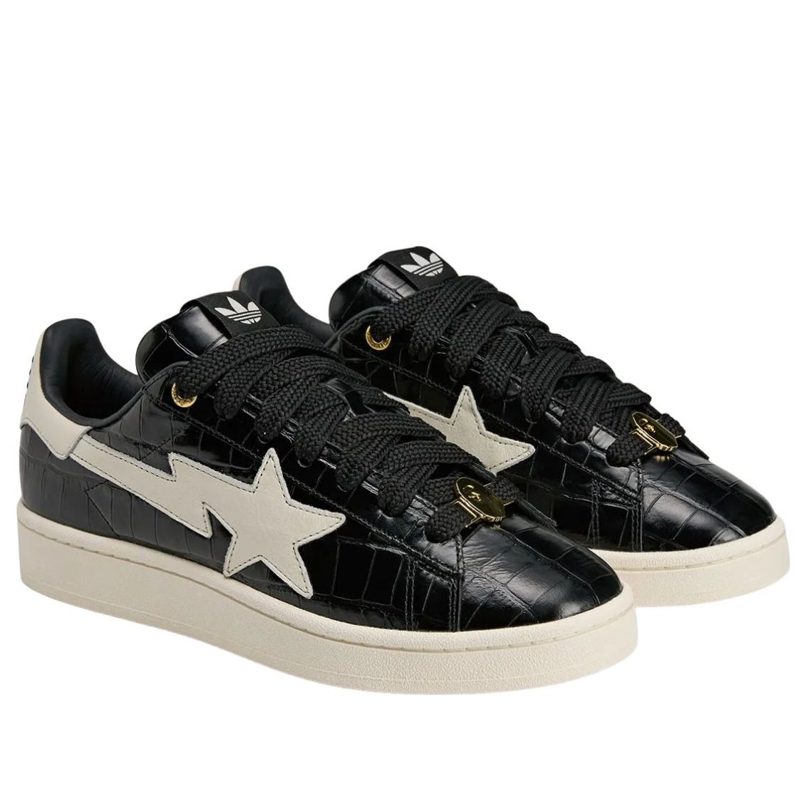 adidas x A Bathing Ape Campus 00S 'Black White' KJ8851