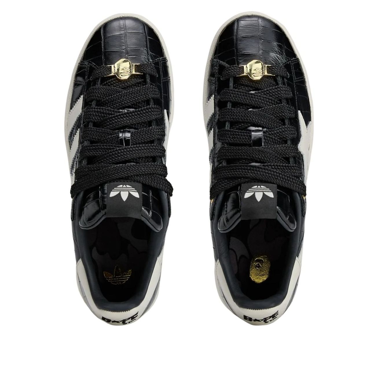 adidas x A Bathing Ape Campus 00S 'Black White' KJ8851