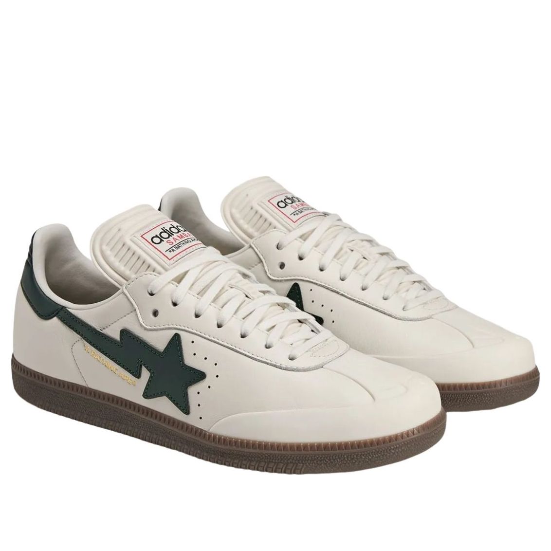adidas x A Bathing Ape Samba 'White Forest' KJ8852