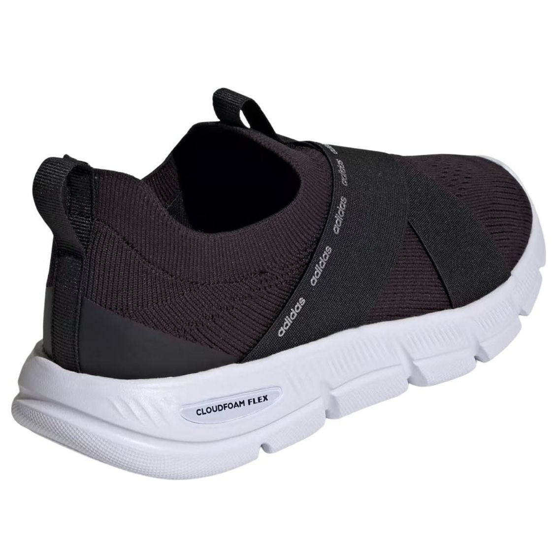 (WMNS) adidas Cloudfoam Flex Adapt 'Black Silver Metallic' KK0380