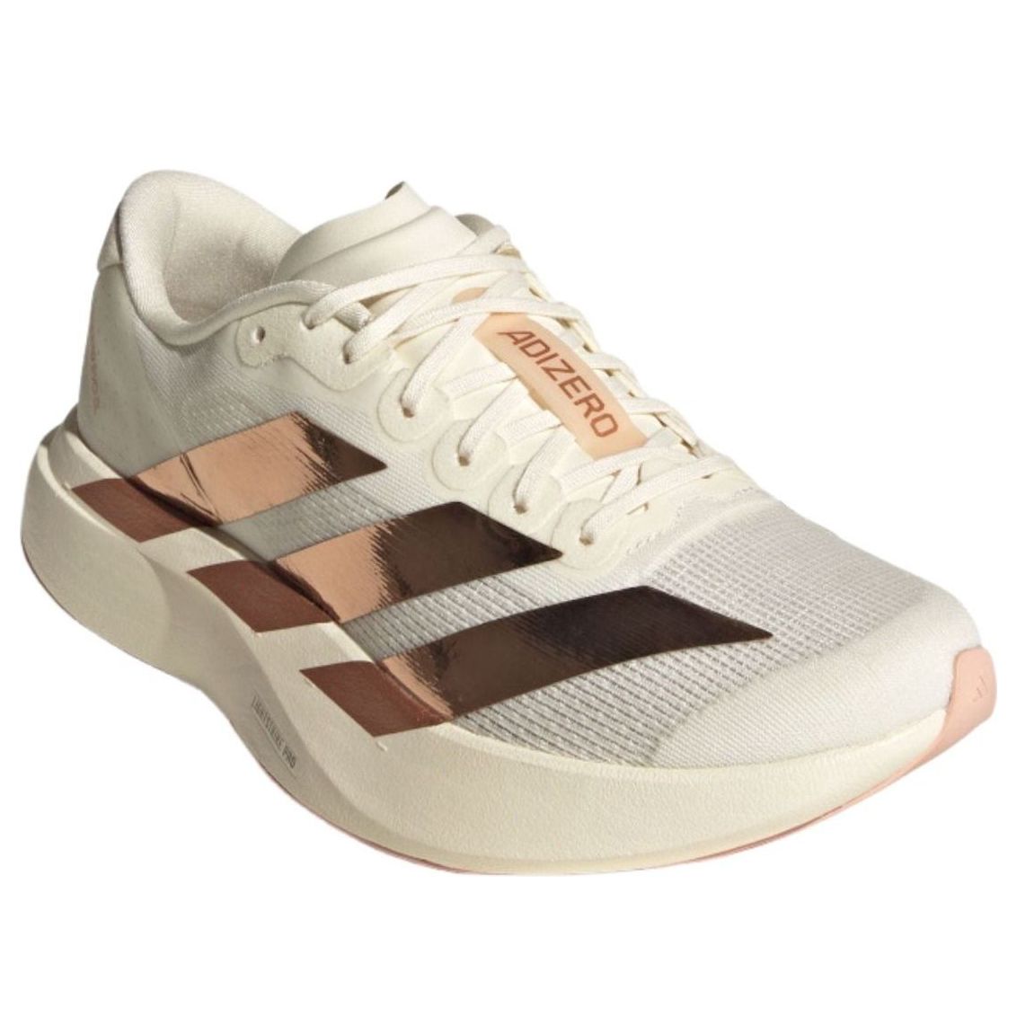 (WMNS) adidas Adizero Evo SL 'Metallic Stripes Off White Copper' KK1950