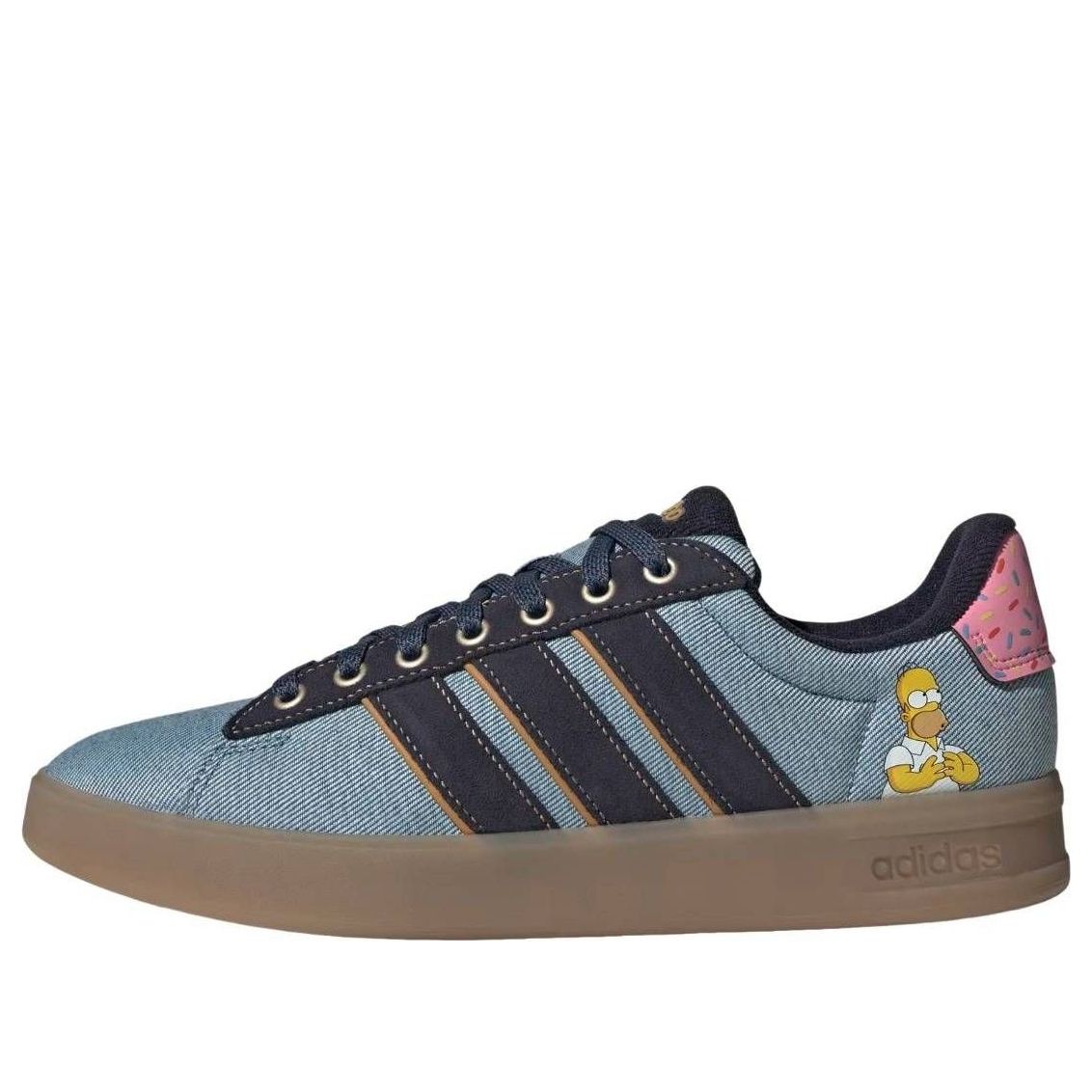 adidas x Homer Simpson Grand Court 'Blue' KK3539