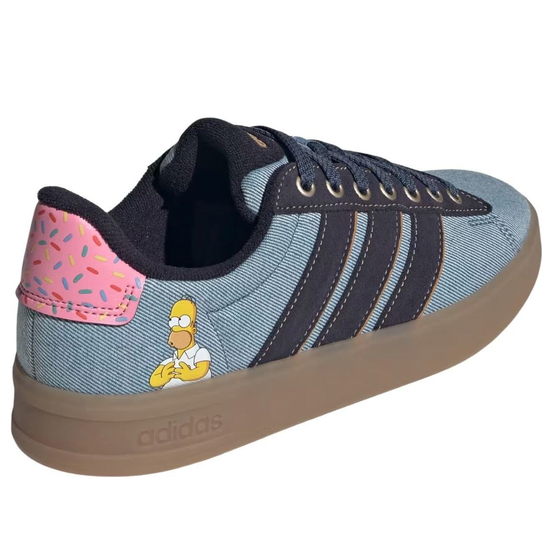 adidas x Homer Simpson Grand Court 'Blue' KK3539