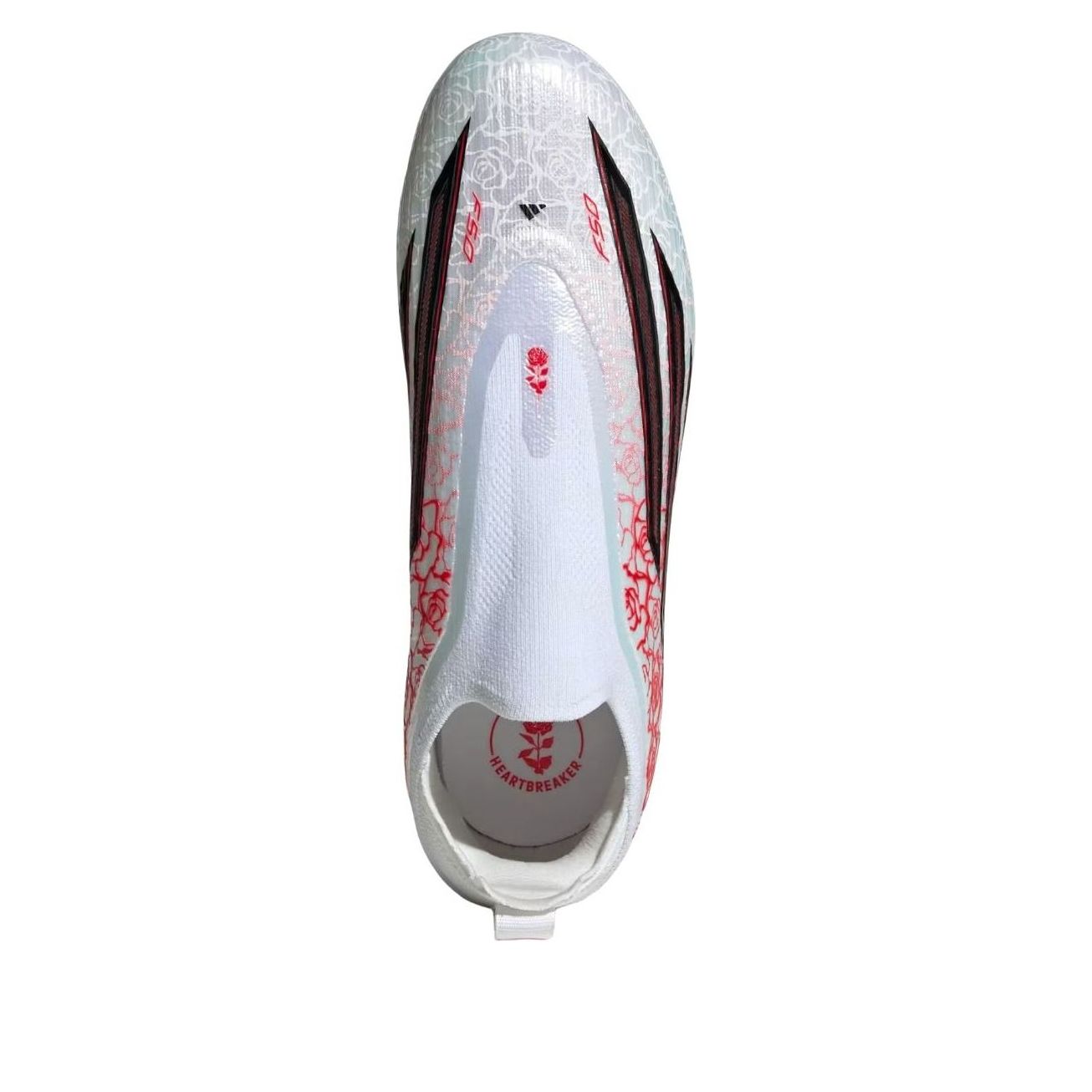 (PS) adidas F50 Elite Laceless FG 'White Black Lucid Red' KK3631