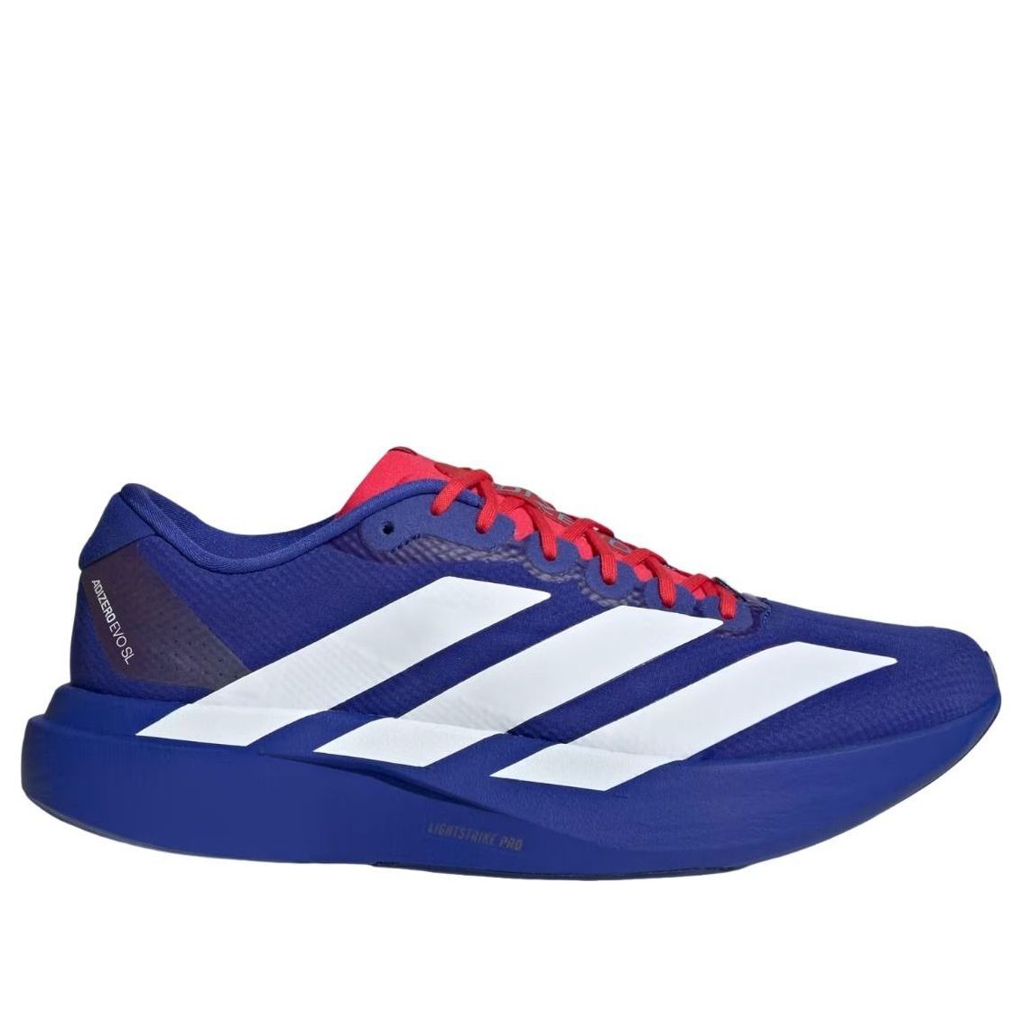 adidas Adizero EVO SL Woven 'Lucid Blue Pure Ruby White' KK3680