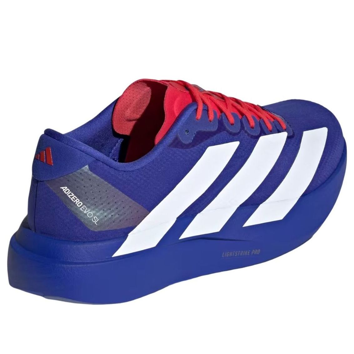 adidas Adizero EVO SL Woven 'Lucid Blue Pure Ruby White' KK3680
