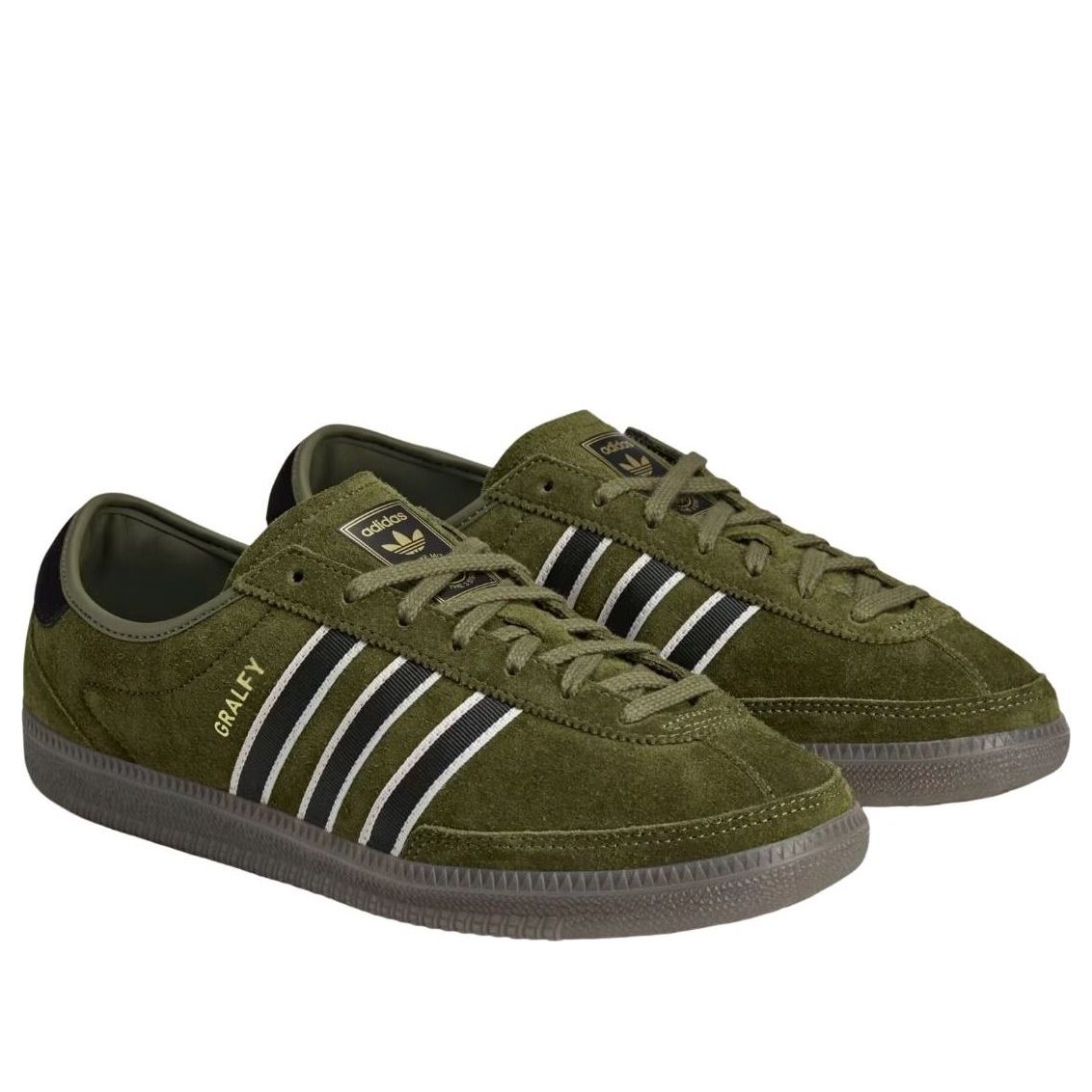 adidas Gralfy SPZL 'Olive Black' KK4203