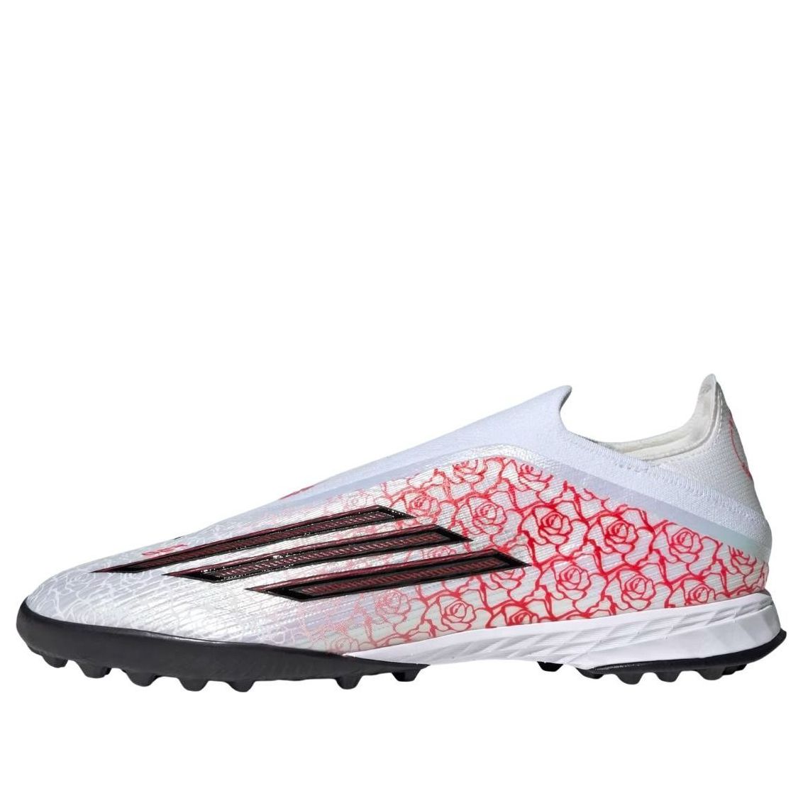 adidas F50 Pro Laceless Turf 'White Black Lucid Red' KK4239