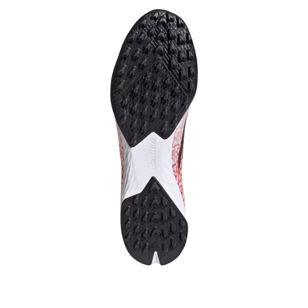 adidas F50 Pro Laceless Turf 'White Black Lucid Red' KK4239