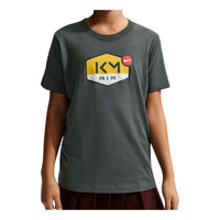 (GS) Nike Dri-FIT T-Shirt 'Kylian Mbappé - Dark Smoke Grey' II0371-070