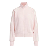 (WMNS) adidas Knit Balloon Track Top 'Sandy Pink' KQ5489