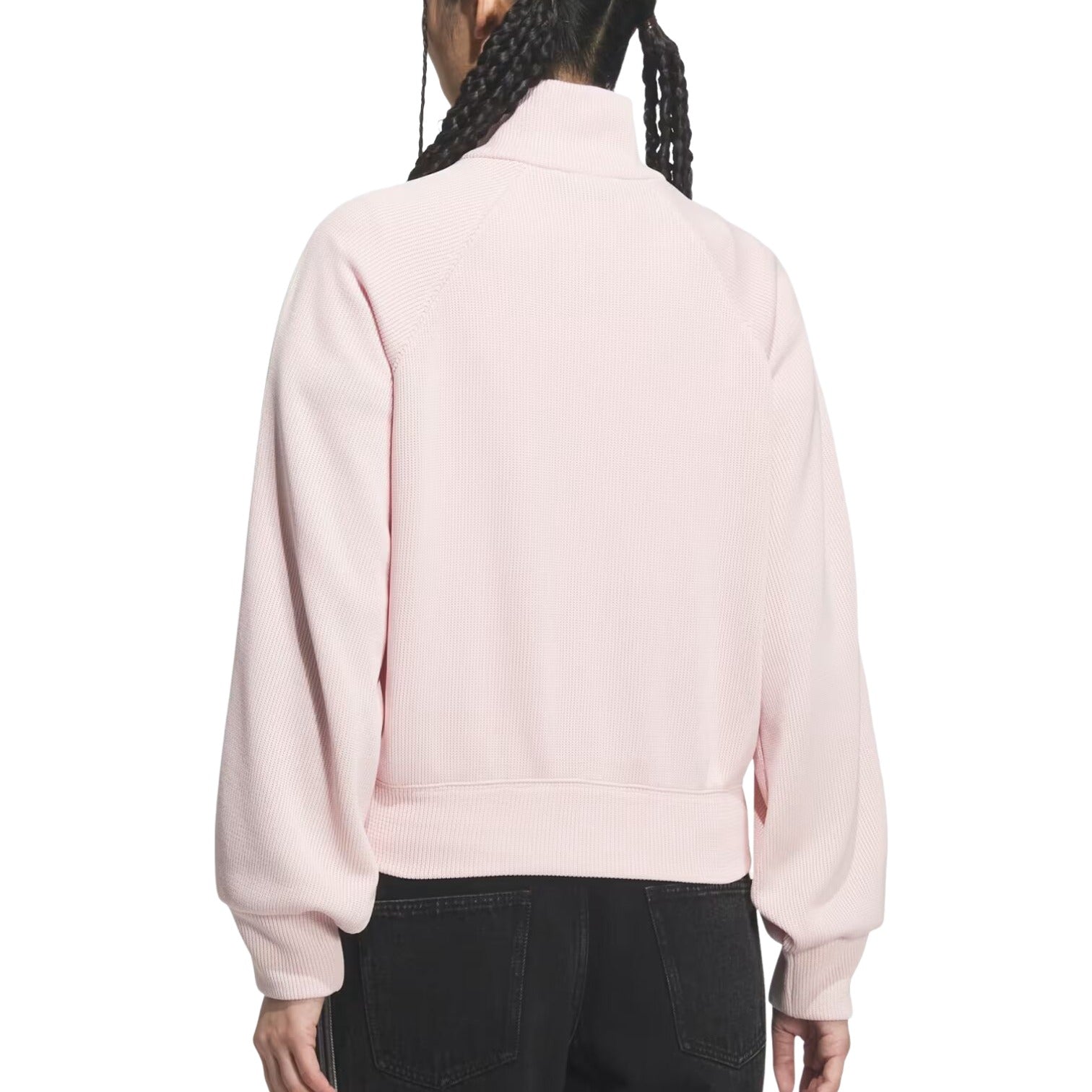 (WMNS) adidas Knit Balloon Track Top 'Sandy Pink' KQ5489