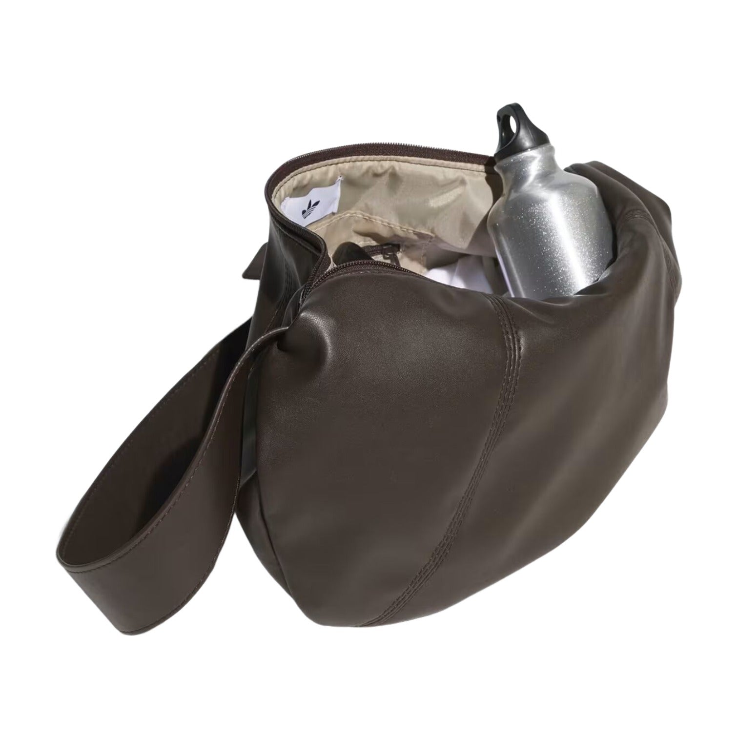 (WMNS) adidas Sporty Hobo Bag 'Dark Brown' KQ5551