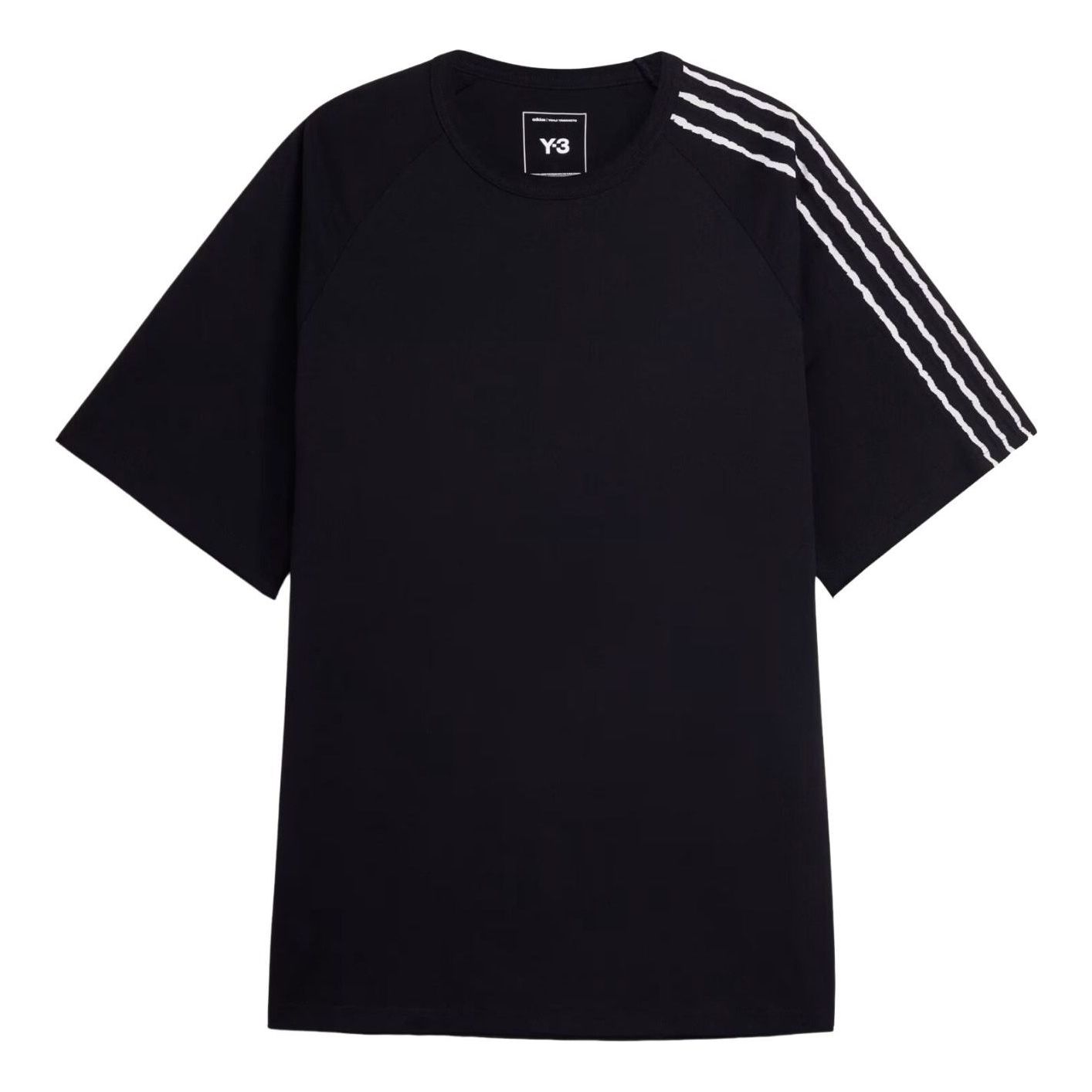 adidas Y-3 3-Stripes T-shirt 'Black' KQ9793