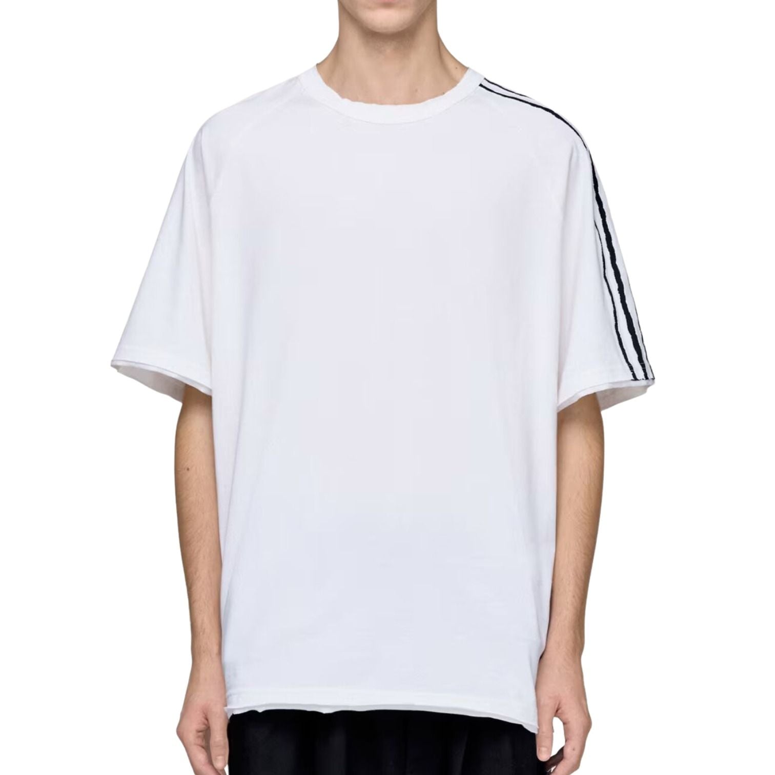 adidas Y-3 3-Stripes T-shirt 'Chalk White' KS9748