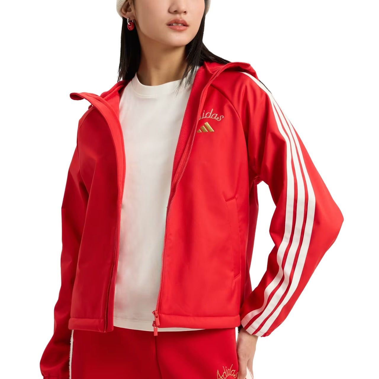 (WMNS) adidas New York Rangers NYR Softshell Jacket Asia Sizing 'CNY' KU8972