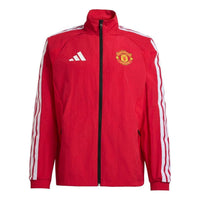 adidas Manchester United Home Anthem Jacket Asia Sizing 'MUFC Red' KV6731