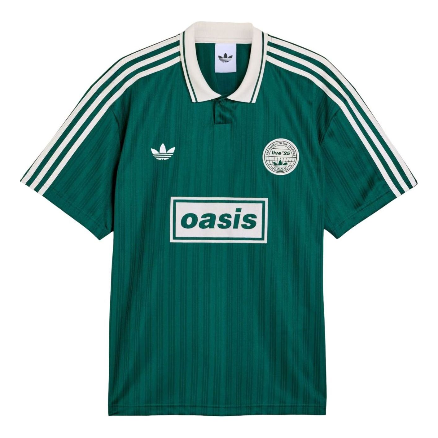 adidas Tour Jacquard Jersey 'Collegiate Green Cream White' KW6284