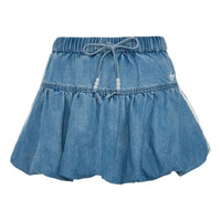 (WMNS) adidas New Chinese Skirt Asia Sizing 'Light Denim' KY5751