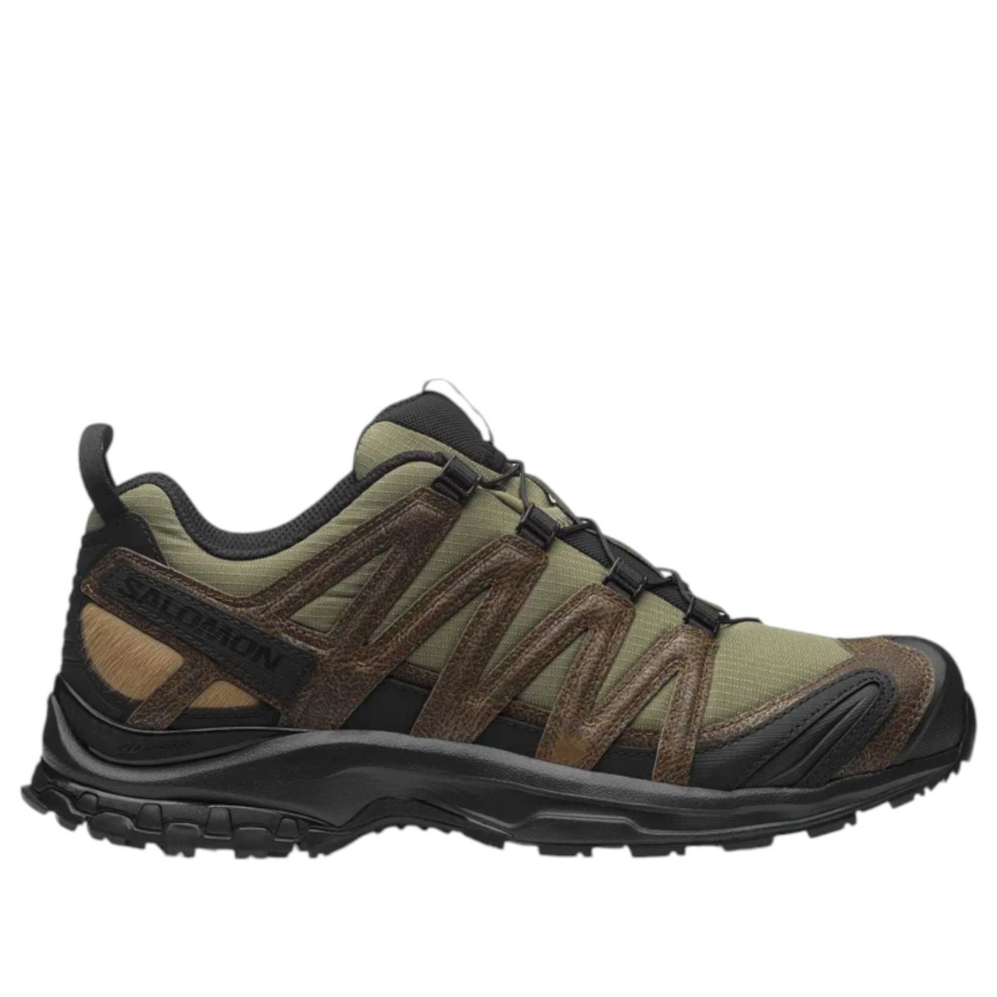 Salomon XA Pro 3D Distressed Leather 'Dark Earth Black' 477974