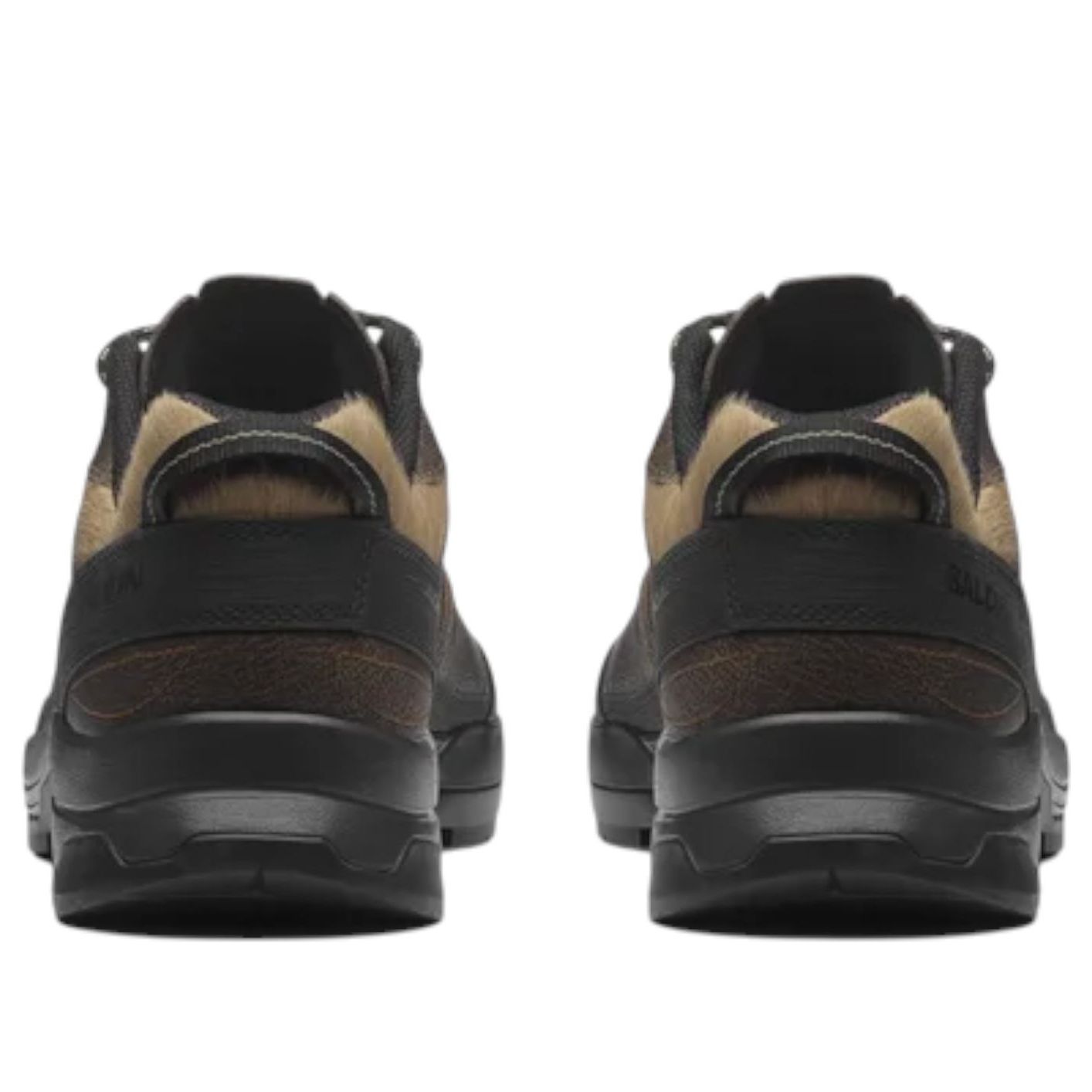 SALOMON X-ALP Low Distressed Leather 'Dark Earth Black' 478227