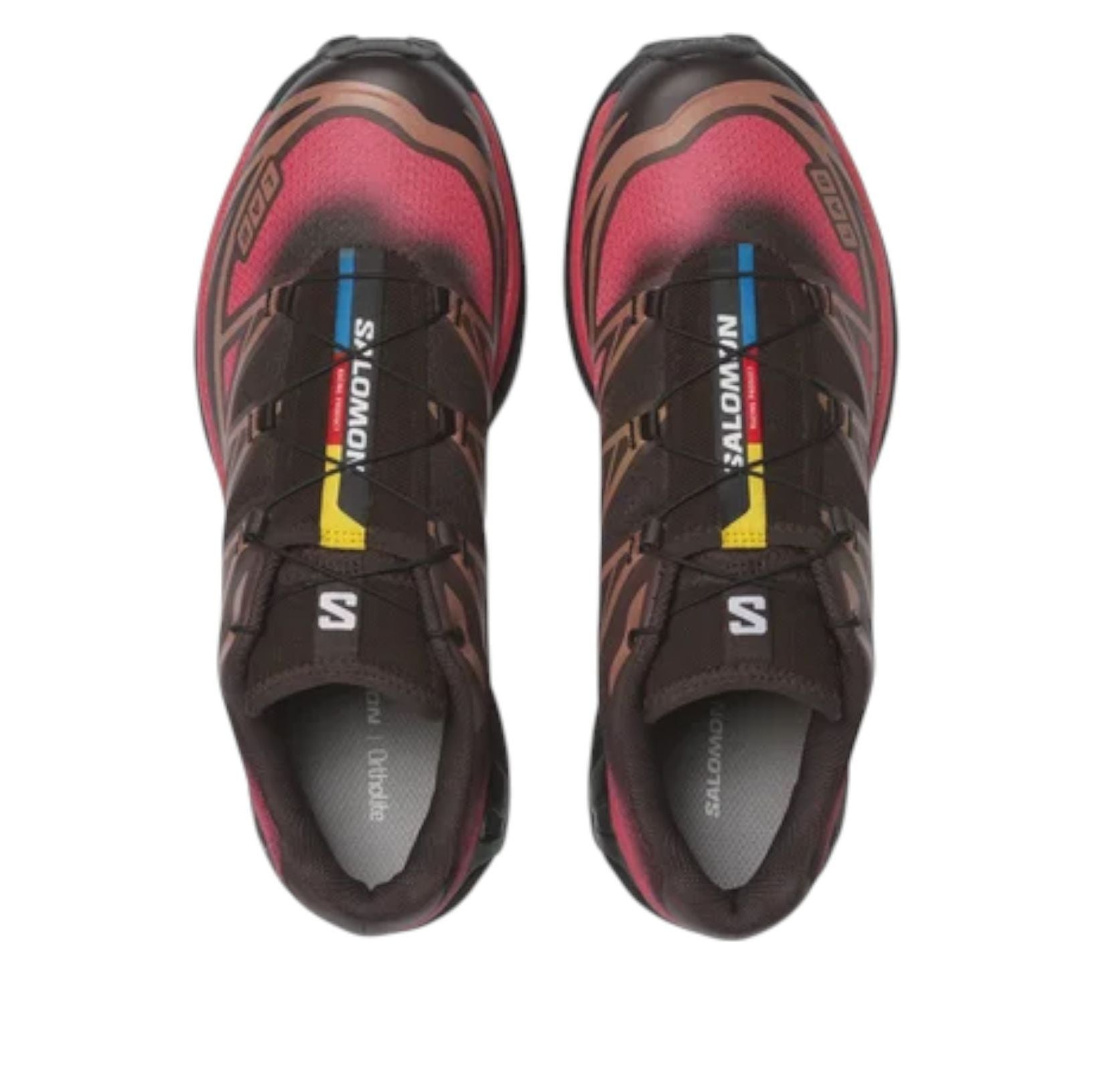 SALOMON XT-6 'Black Coffee French Roast Rouge Red' 478768